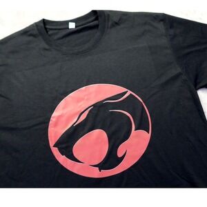 Thunder Cats Logo T-Shirt Men's Size XL Black New w/o Tags 80's Retro
